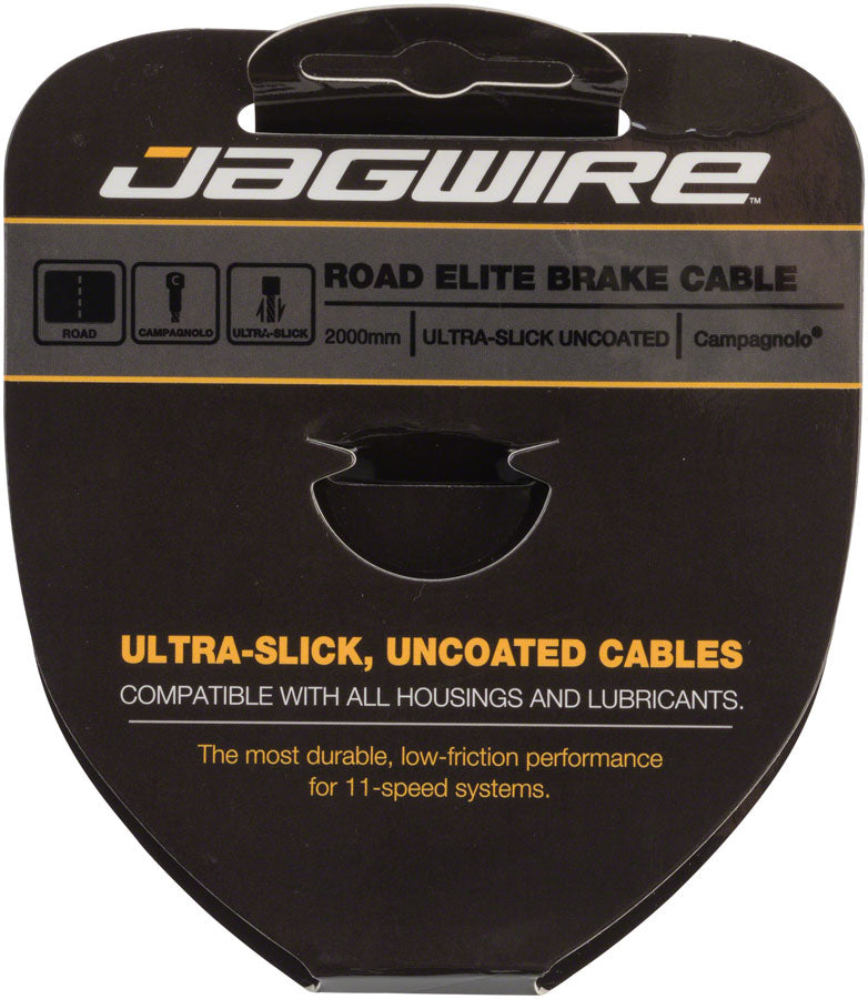 Load image into Gallery viewer, Jagwire Elite Ultra-Slick Brake Cable Polished Slick Stainless Campagnolo
