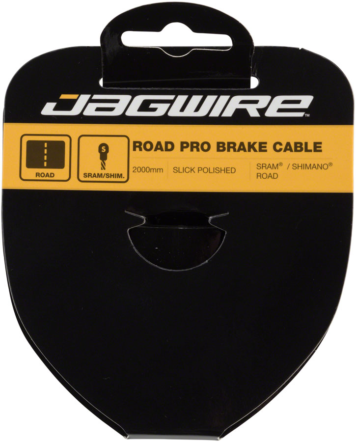 Jagwire Pro Brake Cable Pro Polished Slick Stainless SRAM/Shimano Road