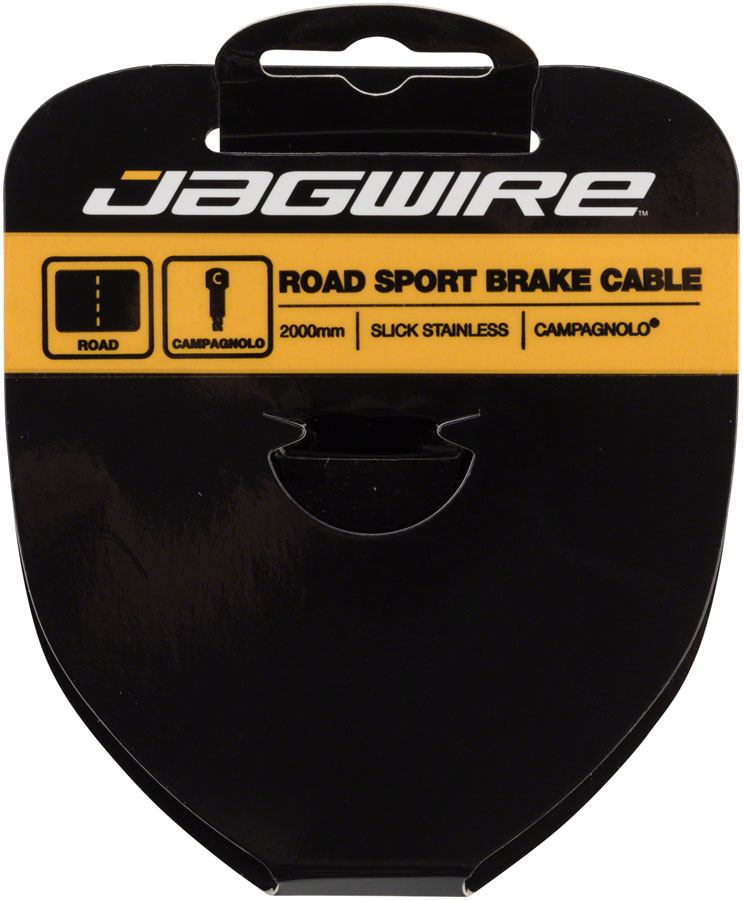 Load image into Gallery viewer, Jagwire Sport Brake Cable 1.5x2000mm Slick Stainless Campagnolo Pre Stretched
