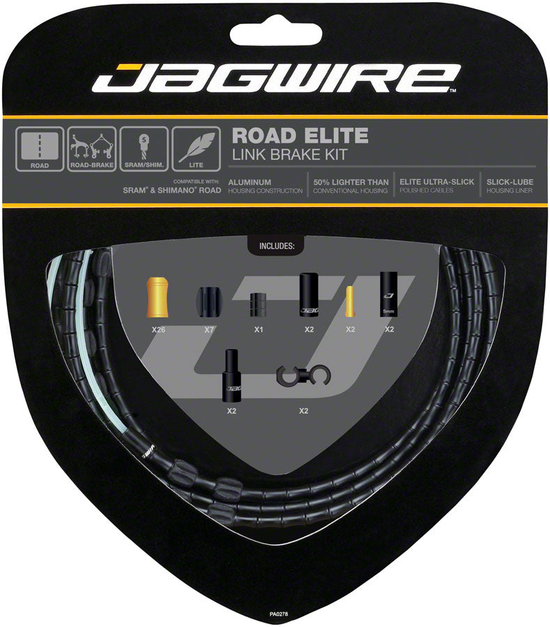 Load image into Gallery viewer, Jagwire Elite Link Shift &amp; Brake Cable Kit SRAM/Shimano | Ultra-Slick, Lightweight, Durable Performance
