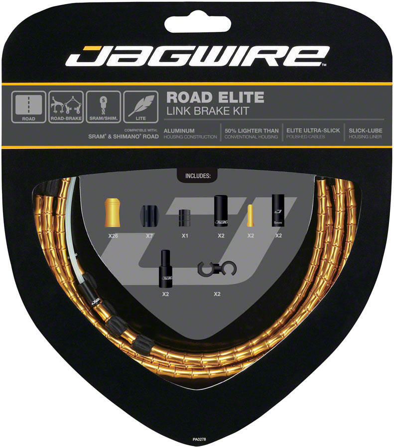 Load image into Gallery viewer, Jagwire-Road-Elite-Link-Brake-Kit-Brake-Cable-Housing-Set_CA2343
