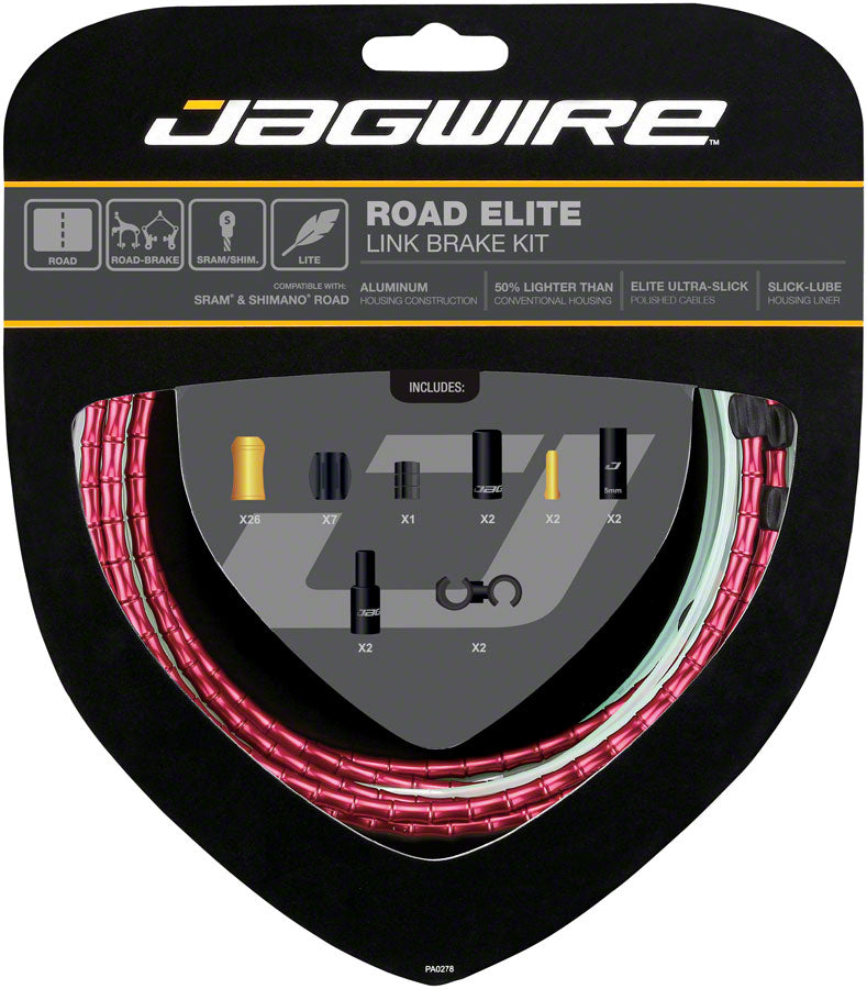 Load image into Gallery viewer, Jagwire-Road-Elite-Link-Brake-Kit-Brake-Cable-and-Housing-Sets-CA2344
