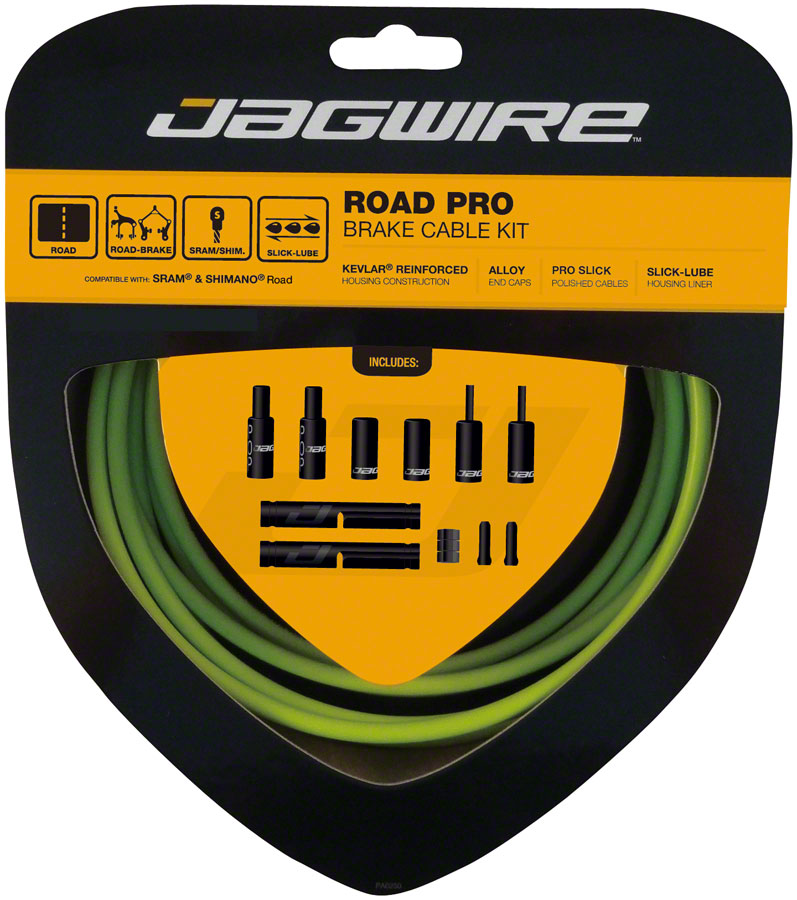 Load image into Gallery viewer, Jagwire-Pro-Polished-Road-Brake-Kit-Brake-Cable-Housing-Set_CA2370
