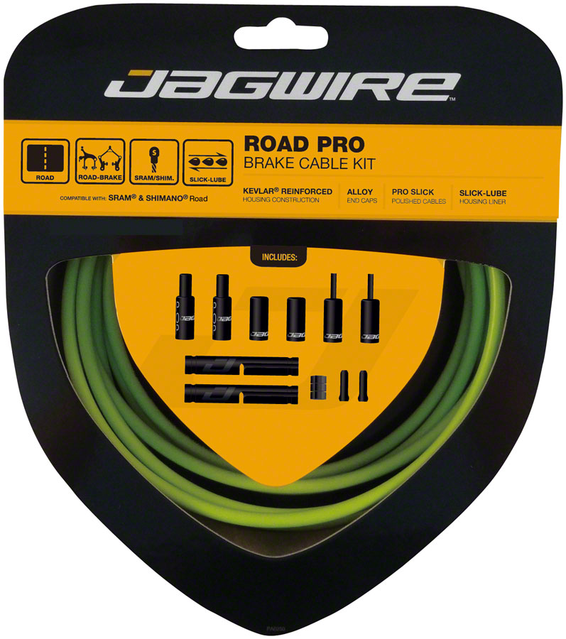 Load image into Gallery viewer, Jagwire-Pro-Polished-Road-Brake-Kit-Brake-Cable-and-Housing-Sets-CA2370
