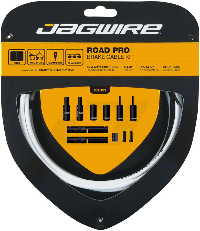 Load image into Gallery viewer, Jagwire-Pro-Polished-Road-Brake-Kit-Brake-Cable-Housing-Set_CA2371
