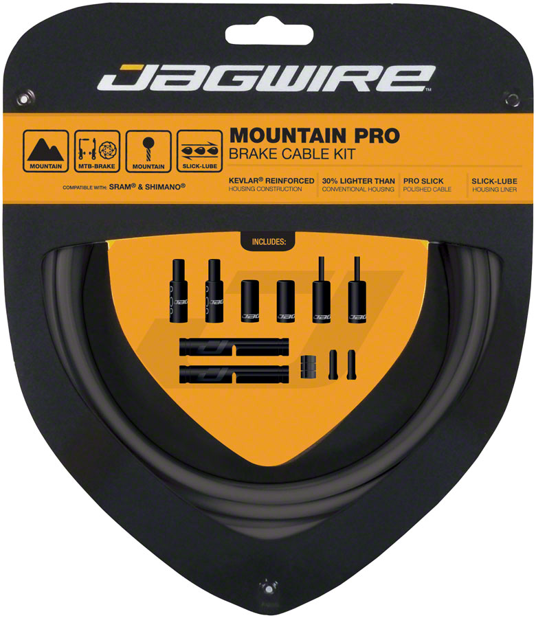 Load image into Gallery viewer, Jagwire-Pro-Polished-Mountain-Brake-Kit-Brake-Cable-and-Housing-Sets-CA2379
