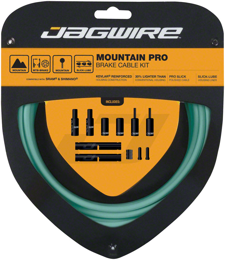 Load image into Gallery viewer, Jagwire-Pro-Polished-Mountain-Brake-Kit-Brake-Cable-and-Housing-Sets-CA2386

