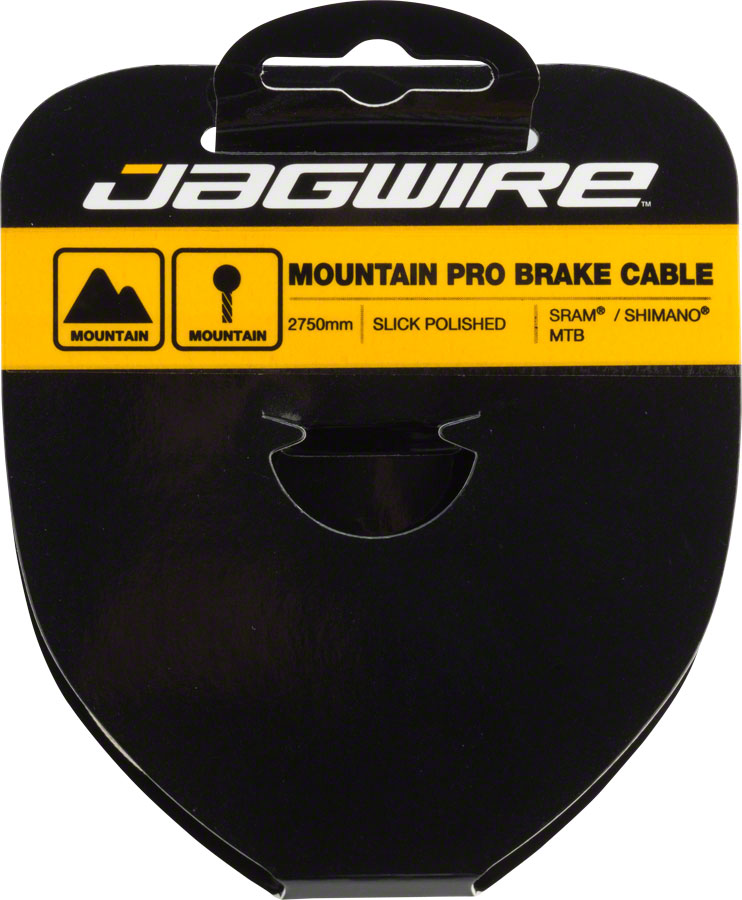 Load image into Gallery viewer, Jagwire Pro Polished Slick Stainless Mountain Brake Cable SRAM/Shimano
