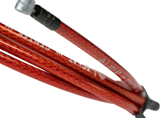 Eclat The Center Linear Brake Cable - 1300mm, Translucent Red
