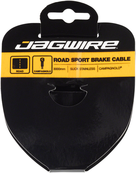 Pack of 2 Jagwire Sport Brake Cable Slick Stainless 1.5x2750mm Campagnolo Tandem