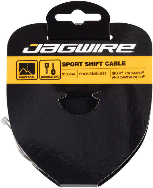 Pack of 2 Jagwire Sport Shift Cable 1.1x3100mm, SRAM/Shimano/Campagnolo