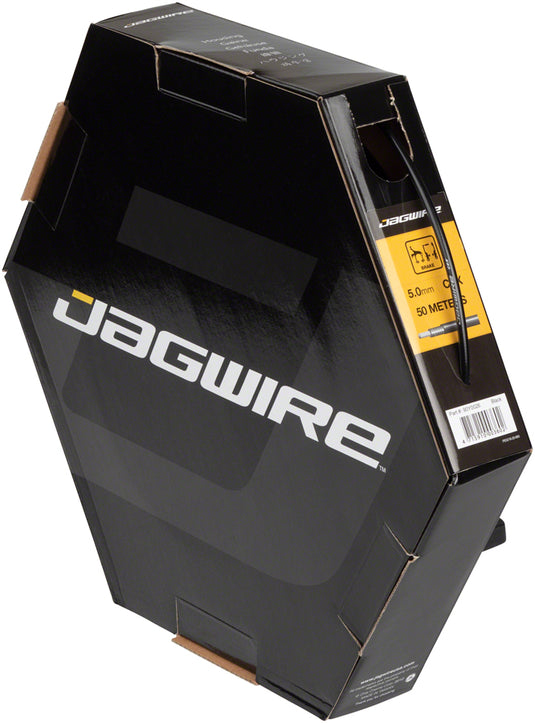 Jagwire Bike Brake & Derailleur Housing Bundle - 5mm & 4mm Slick-Lube, Black, Bulk File Boxes