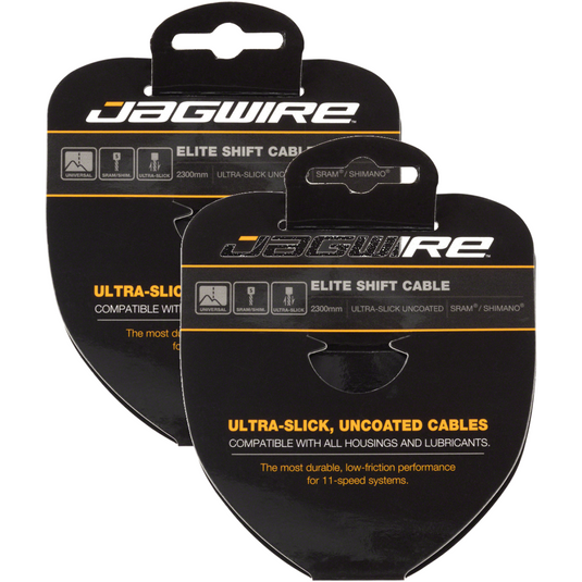 Jagwire-Elite-Ultra-Slick-Polished-Shift-Cable-Derailleur-Inner-Cable-Road-Bike-Mountain-Bike-CA4448PO2