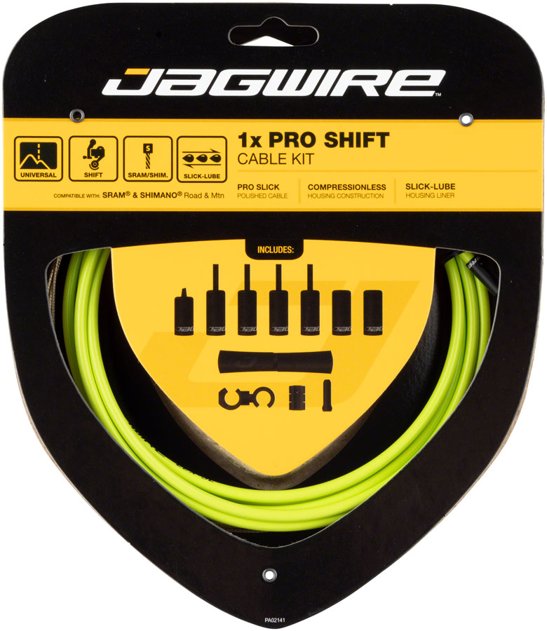 Load image into Gallery viewer, Jagwire-1x-Pro-Shift-Kit-Derailleur-Cable-Housing-Set_CA4466
