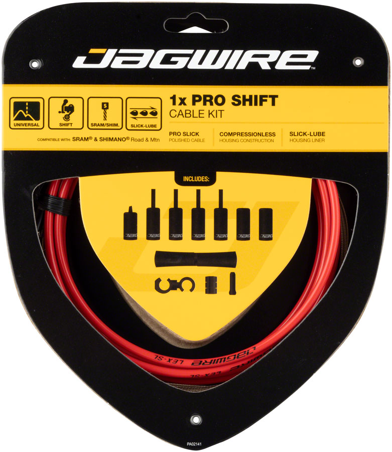 Load image into Gallery viewer, Jagwire-1x-Pro-Shift-Kit-Shift-Cable-and-Housing-Sets-Bicycle-Shift-Cable-and-Housing-Sets
