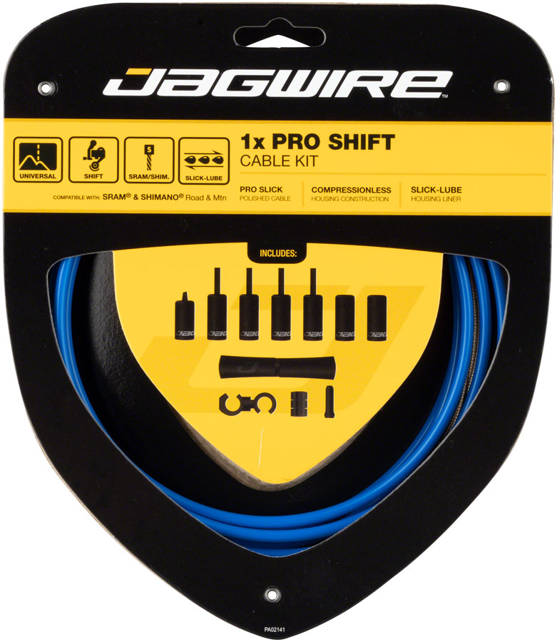 Load image into Gallery viewer, Jagwire-1x-Pro-Shift-Kit-Shift-Cable-and-Housing-Sets-Bicycle-Shift-Cable-and-Housing-Sets
