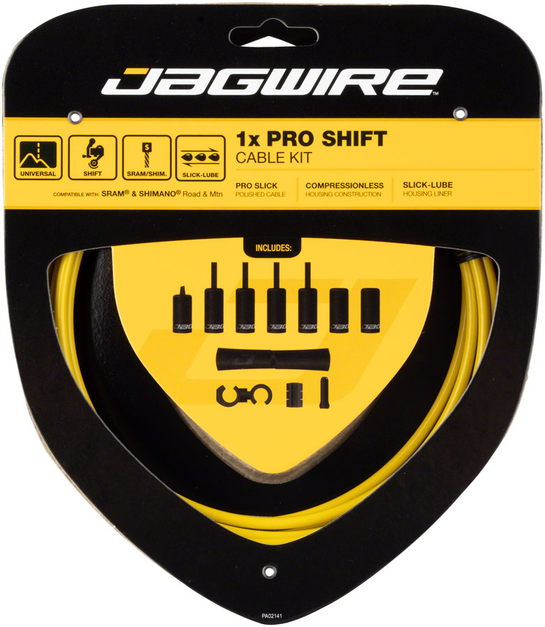Load image into Gallery viewer, Jagwire-1x-Pro-Shift-Kit-Derailleur-Cable-Housing-Set_CA4471
