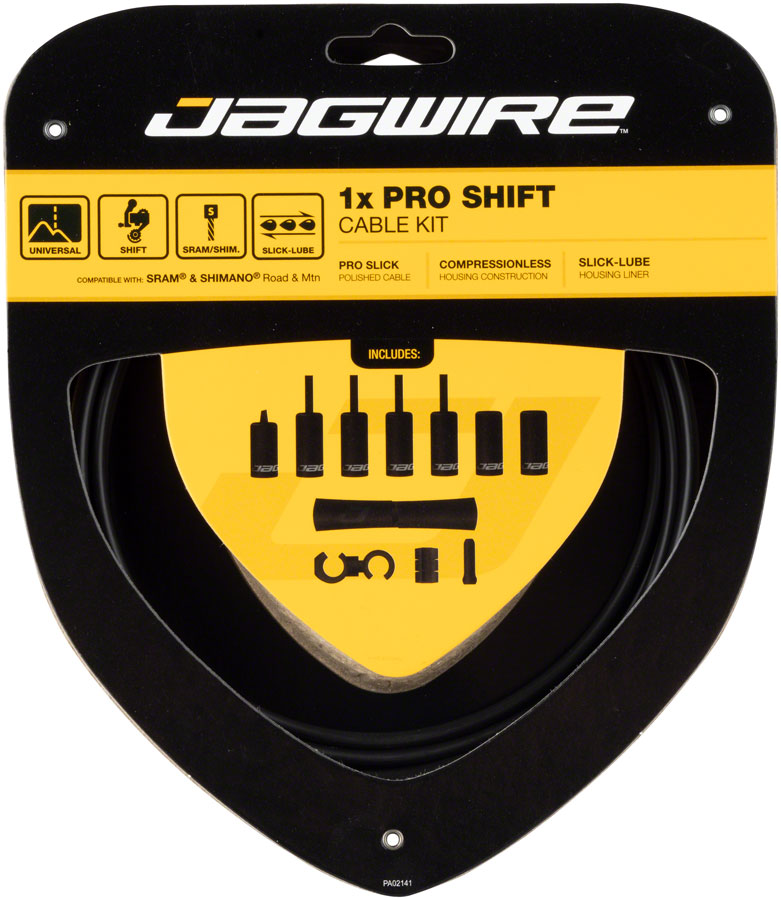 Load image into Gallery viewer, Jagwire-1x-Pro-Shift-Kit-Derailleur-Cable-Housing-Set_CA4473
