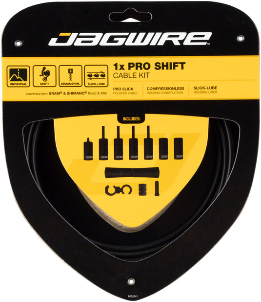 Jagwire-1x-Pro-Shift-Kit-Shift-Cable-and-Housing-Sets-Bicycle-Shift-Cable-and-Housing-Sets