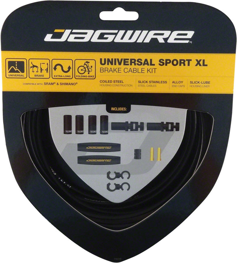 Load image into Gallery viewer, Jagwire-Universal-Sport-XL-Brake-Kit-Brake-Cable-Housing-Set_CA4626
