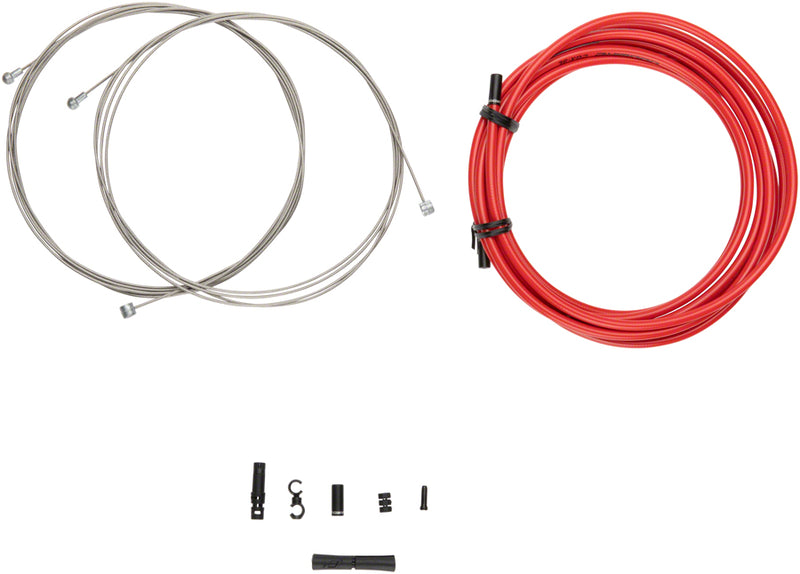 Load image into Gallery viewer, Jagwire Universal Sport Brake XL Kit Red Extra Long Housing for Full Length
