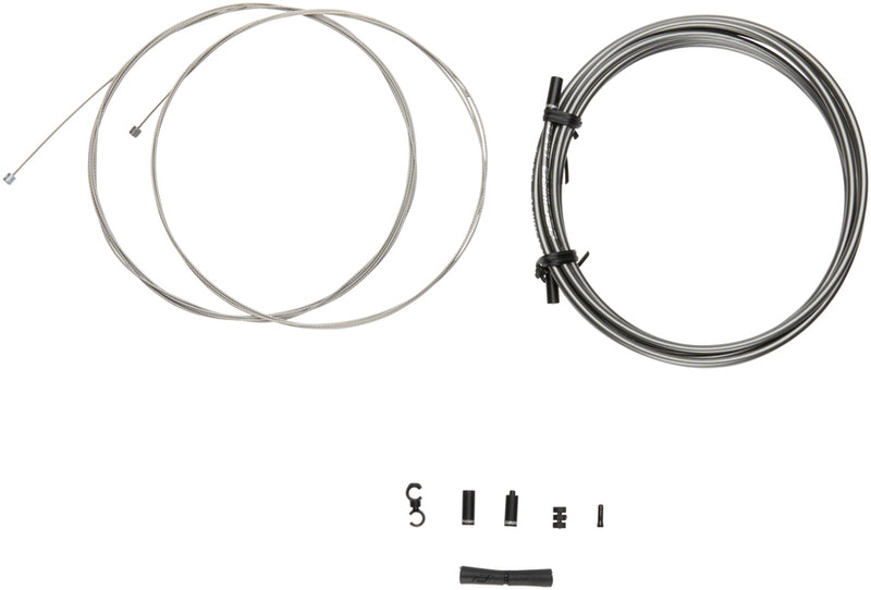 Load image into Gallery viewer, Jagwire 2x Sport Shift Cable Kit SRAM/Shimano, Ice Gray
