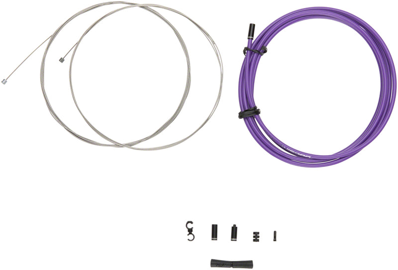 Load image into Gallery viewer, Jagwire 2x Sport Shift Cable Kit SRAM/Shimano, Purple
