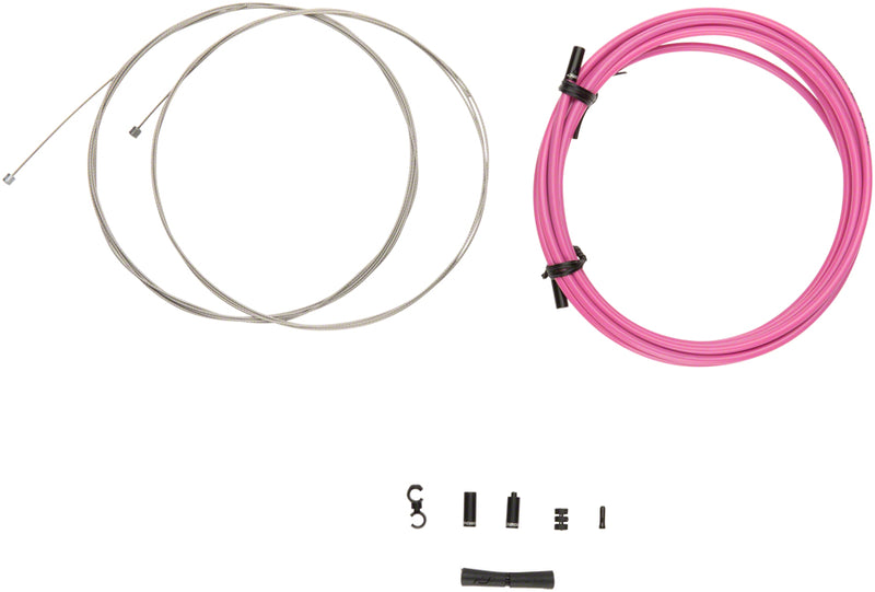 Load image into Gallery viewer, Jagwire 2x Sport Shift Cable Kit SRAM/Shimano, Pink
