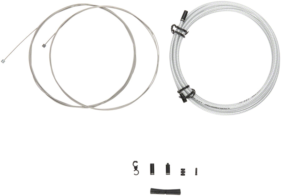 Jagwire 2x Sport Shift Cable Kit SRAM/Shimano, Sterling Silver