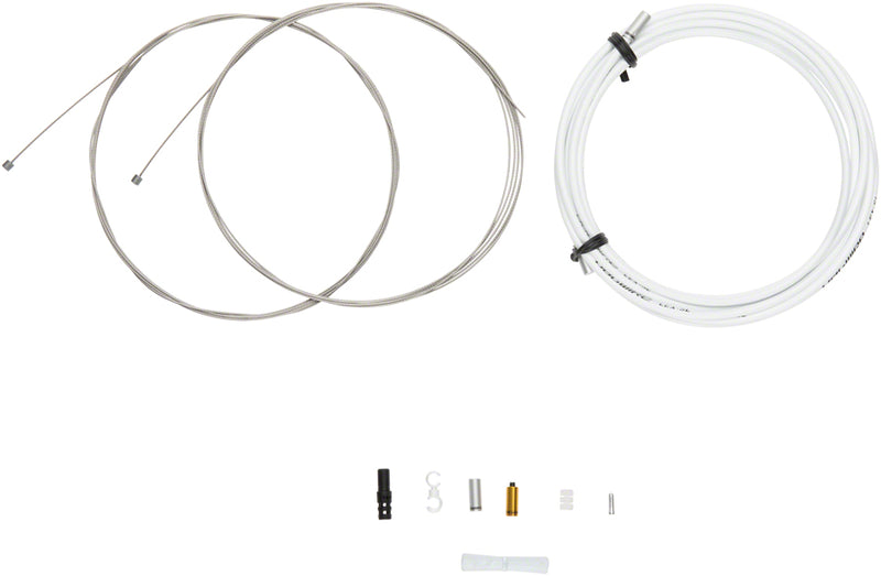 Load image into Gallery viewer, Jagwire Sport XL Shift Cable Kit SRAM/Shimano, White

