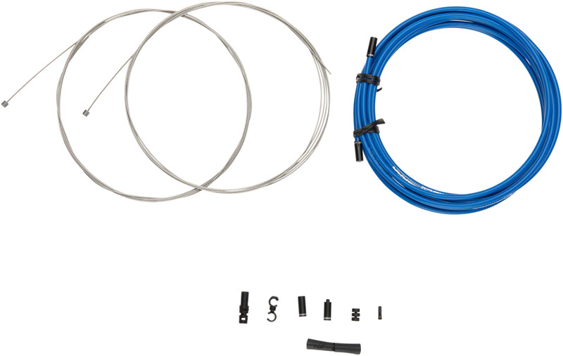 Load image into Gallery viewer, Jagwire Sport XL Shift Cable Kit SRAM/Shimano, Blue
