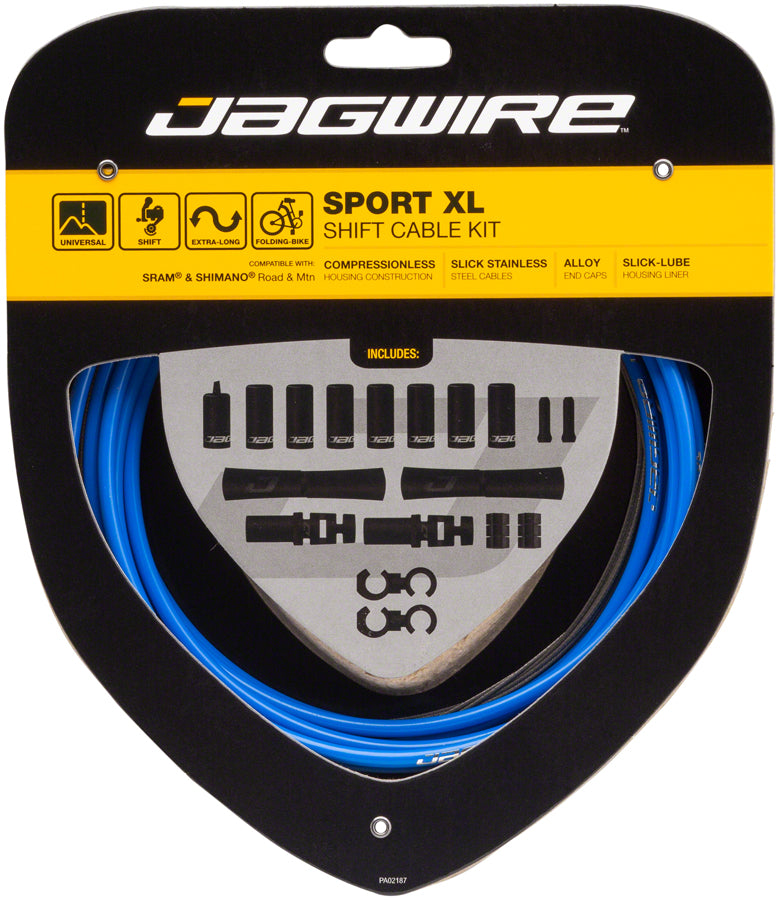 Load image into Gallery viewer, Jagwire-Sport-XL-Shift-Cable-Kit-Derailleur-Cable-Housing-Set_CA4690
