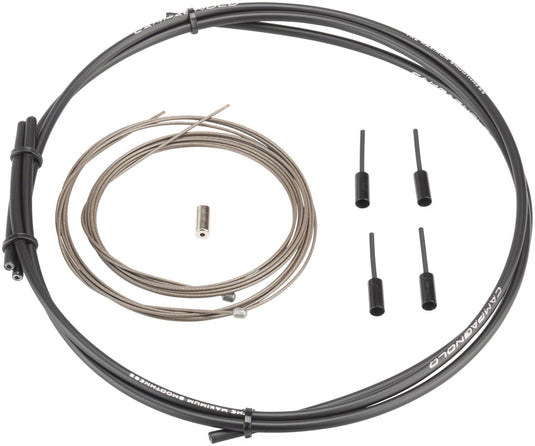 Campagnolo 12-Speed Ultra Low Friction Shift Cable & Housing Set Black, Road Use, Seamless Gear Performance