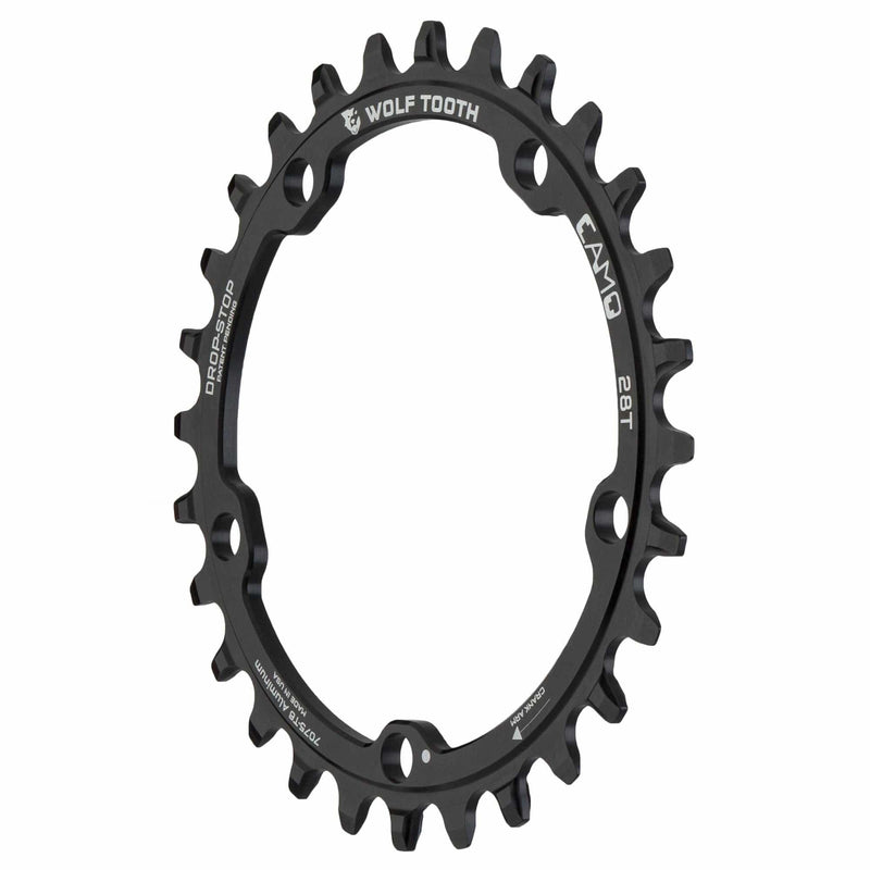 Load image into Gallery viewer, Wolf Tooth CAMO Aluminum Round Chainring Drop-Stop B 36T
