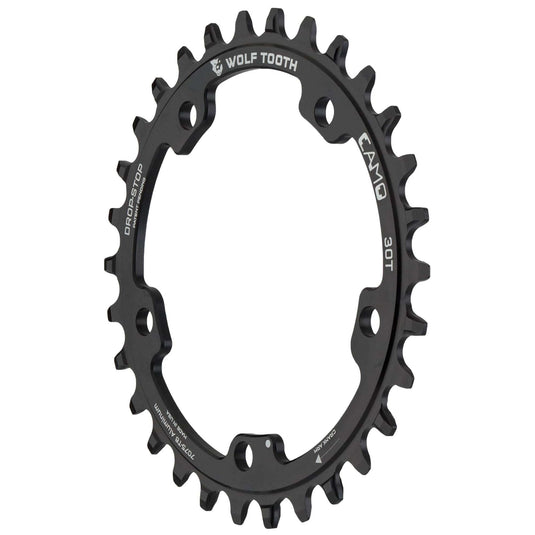 Wolf Tooth CAMO Aluminum Round Chainring Drop-Stop B 36T