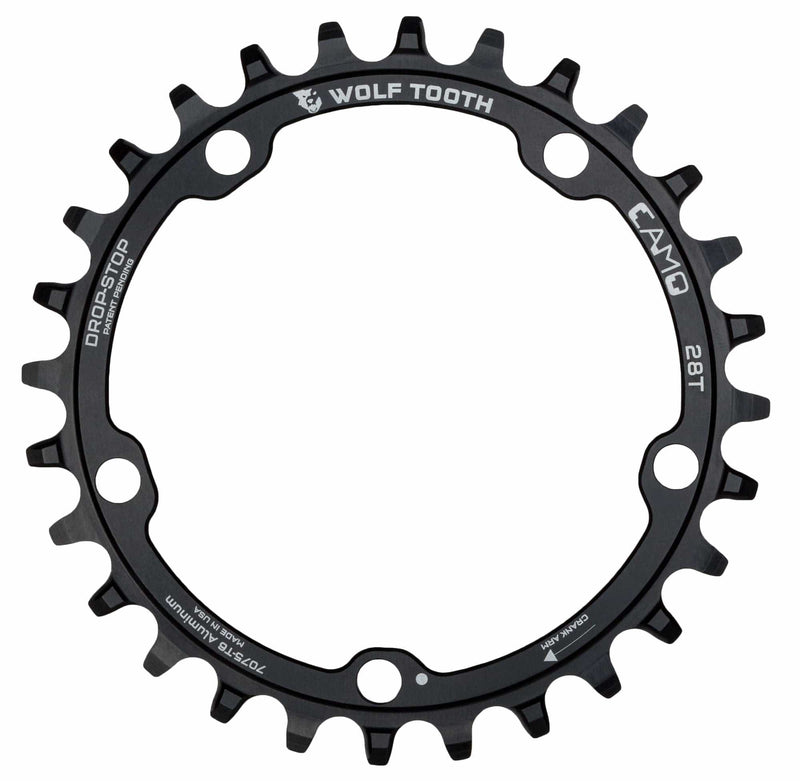 Load image into Gallery viewer, Wolf Tooth CAMO Aluminum Round Chainring Drop-Stop B 36T
