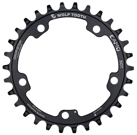 Wolf Tooth CAMO Aluminum Round Chainring Drop-Stop B 36T