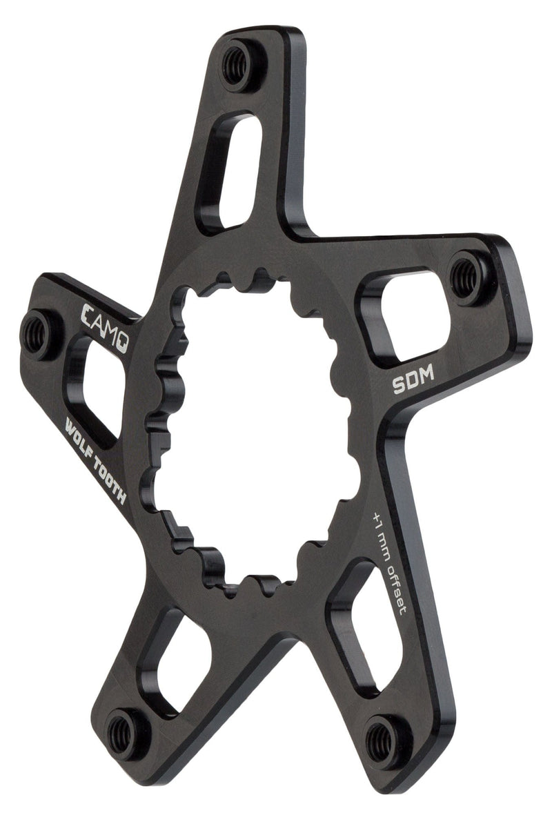Load image into Gallery viewer, Wolf Tooth CAMO SRAM Direct Mount Spider M8 BB30 for 49mm Chainline 6mm Offset
