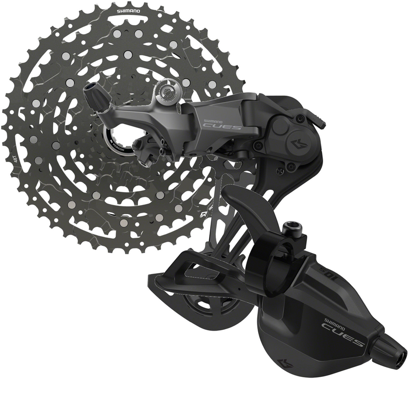 Load image into Gallery viewer, Shimano CUES LINKGLIDE 10-Speed E-Bike Cassette, Rear Derailleur &amp; Shifter Bundle Durable, Smooth, Trail-Ready Cycling Components

