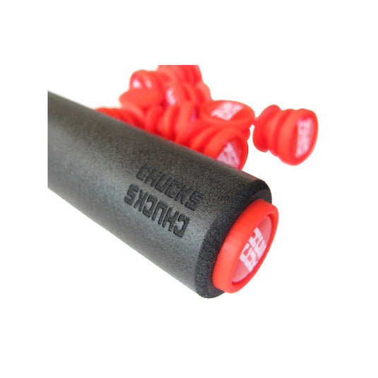 Chucks Grips Race Grips 130mm x 25.5mm, Black