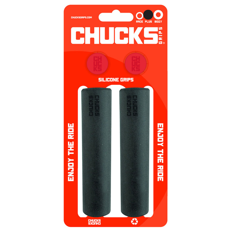 Load image into Gallery viewer, Chucks-Grips-Plus-Grips-130mm-Bicycle-Grips
