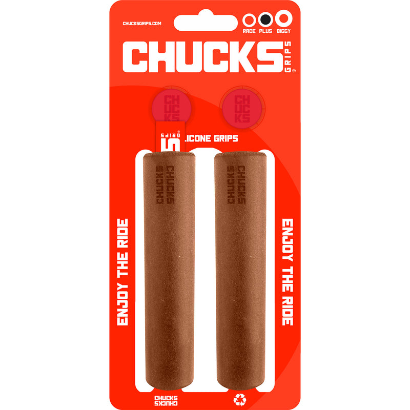 Load image into Gallery viewer, Chucks-Grips-Plus-Grips-130mm-Bicycle-Grips
