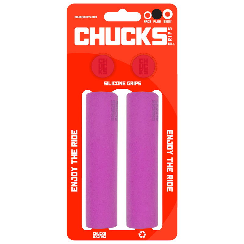 Load image into Gallery viewer, Chucks-Grips-Plus-Grips-130mm-Bicycle-Grips
