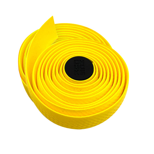 Chucks-Grips-Silicone-Handlebar-Tape-Yellow-BRTP0742-Road-Bar-Tape