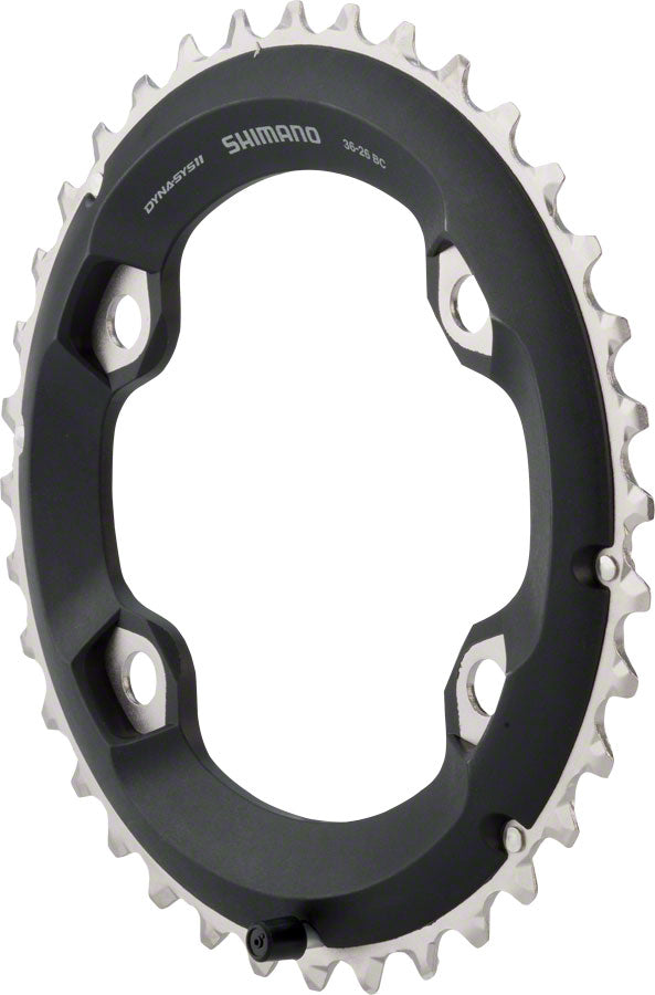 Load image into Gallery viewer, Shimano SLX M7000-11 26t &amp; 36t Alloy Chainrings Set 11-Speed, Black, 64/96 BCD, Durable Performance

