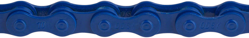 Load image into Gallery viewer, Odyssey Bluebird Chain Single Speed 1/2&quot; x 1/8&quot; 112 Links Blue Steel
