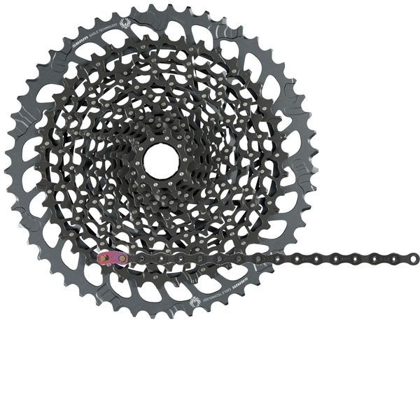 SRAM XX1 Eagle 12-Speed Chain & GX XG-1275 Cassette Bundle High