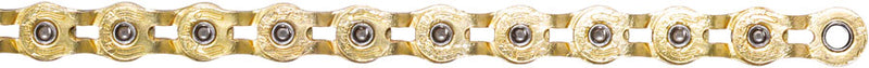 Load image into Gallery viewer, Eclat Stroke Chain - Single Speed,  1/2&quot; x 1/8&quot;, Half Link Chain, Gold
