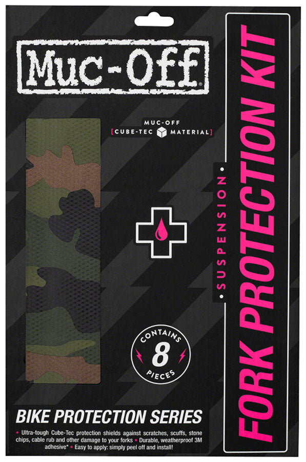 Load image into Gallery viewer, Muc-Off Fork Protection Kit - 8-Piece Kit, Camo
