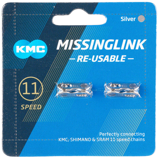 Pack of 2 KMC 11R Missing Master Link 11-Speed, For Shimano, SRAM, and KMC